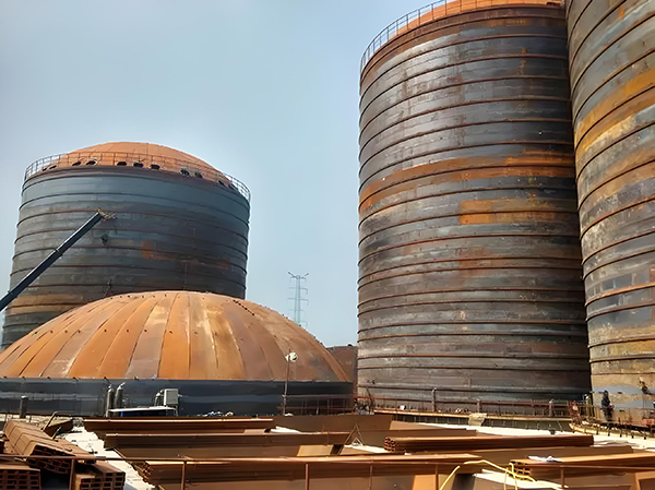 岭东焦粉钢板仓